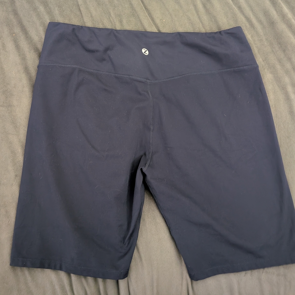 Women's Navy Blue Bike Shorts